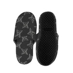 Ninja Weapon Pattern Print Slippers
