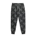Ninja Weapon Pattern Print Sweatpants