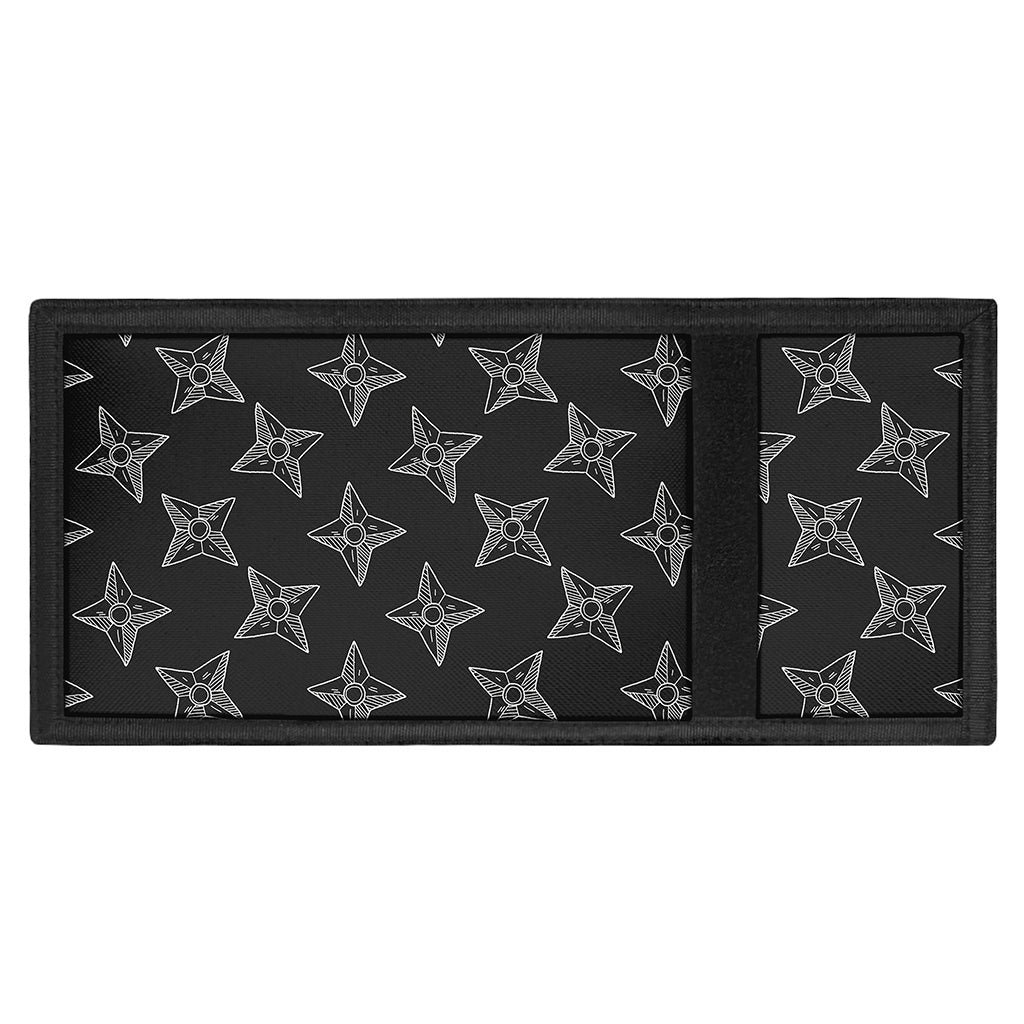 Ninja Weapon Pattern Print Trifold Wallet