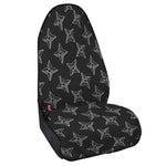 Ninja Weapon Pattern Print Waterproof Car Seat Cover