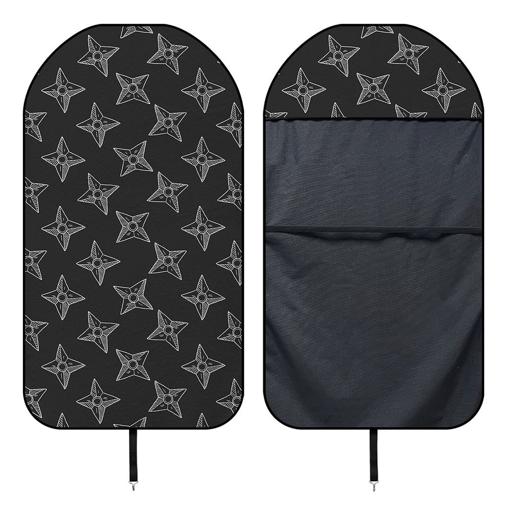 Ninja Weapon Pattern Print Waterproof Car Seat Cover