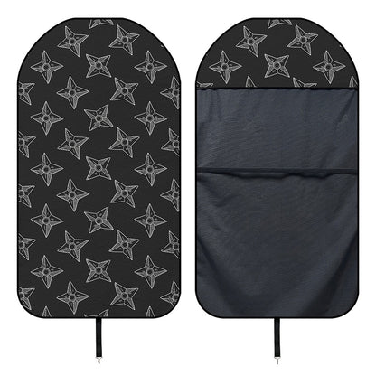 Ninja Weapon Pattern Print Waterproof Car Seat Cover