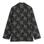 Ninja Weapon Pattern Print Women's Blazer