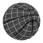Noisy Windowpane Pattern Print Basketball