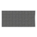 Noisy Windowpane Pattern Print Beach Towel