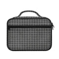 Noisy Windowpane Pattern Print Briefcase Bible Bag