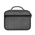 Noisy Windowpane Pattern Print Briefcase Bible Bag