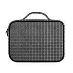 Noisy Windowpane Pattern Print Briefcase Bible Bag