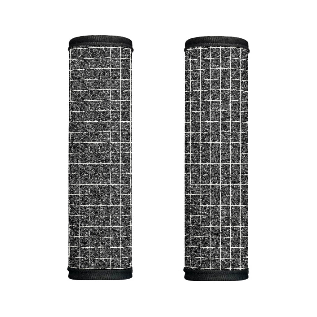 Noisy Windowpane Pattern Print Handle Covers