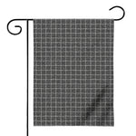 Noisy Windowpane Pattern Print House Flag