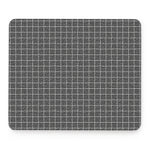 Noisy Windowpane Pattern Print Mouse Pad