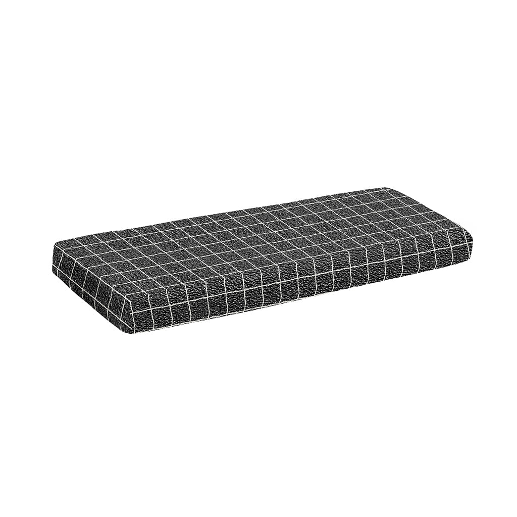 Noisy Windowpane Pattern Print Piano Keyboard Cover