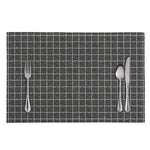 Noisy Windowpane Pattern Print Placemat