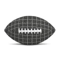 Noisy Windowpane Pattern Print Rugby Ball