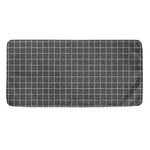 Noisy Windowpane Pattern Print Towel