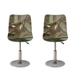 Oak Tree Hunting Camouflage Print Bar Stool Covers