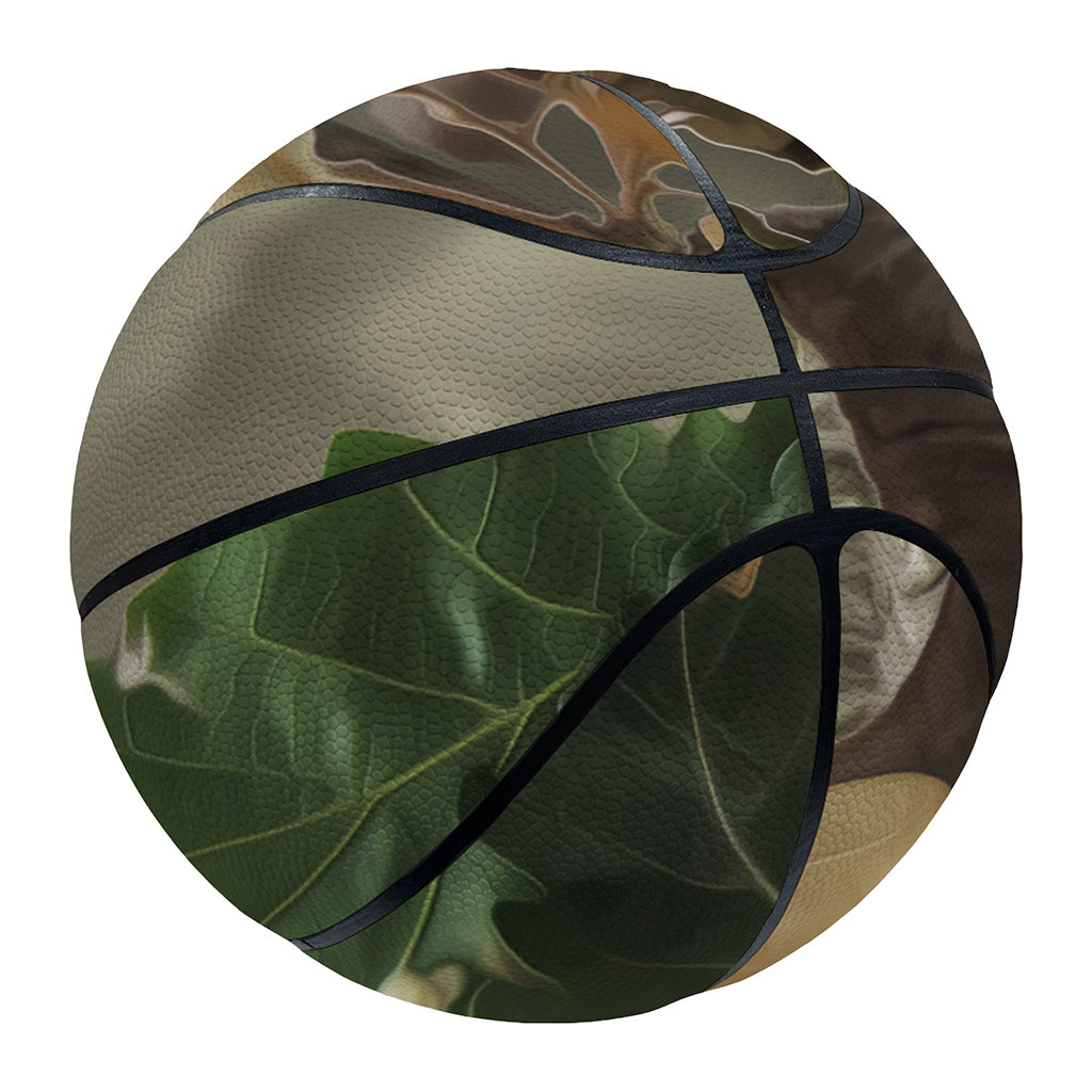 Oak Tree Hunting Camouflage Print Basketball