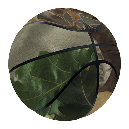 Oak Tree Hunting Camouflage Print Basketball