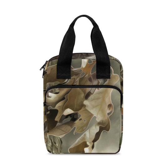 Oak Tree Hunting Camouflage Print Bible Tote Bag