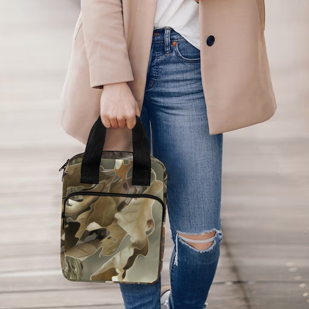 Oak Tree Hunting Camouflage Print Bible Tote Bag