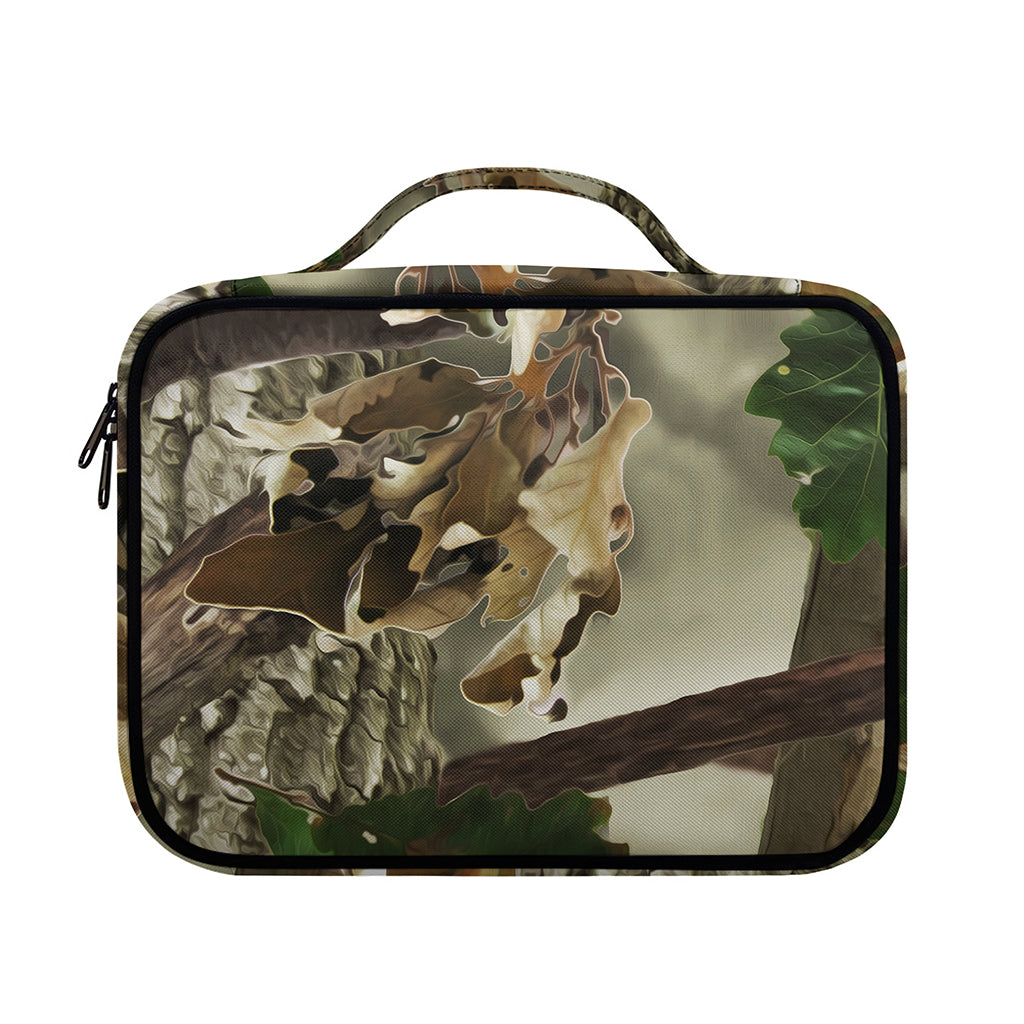 Oak Tree Hunting Camouflage Print Briefcase Bible Bag