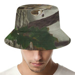 Oak Tree Hunting Camouflage Print Bucket Hat