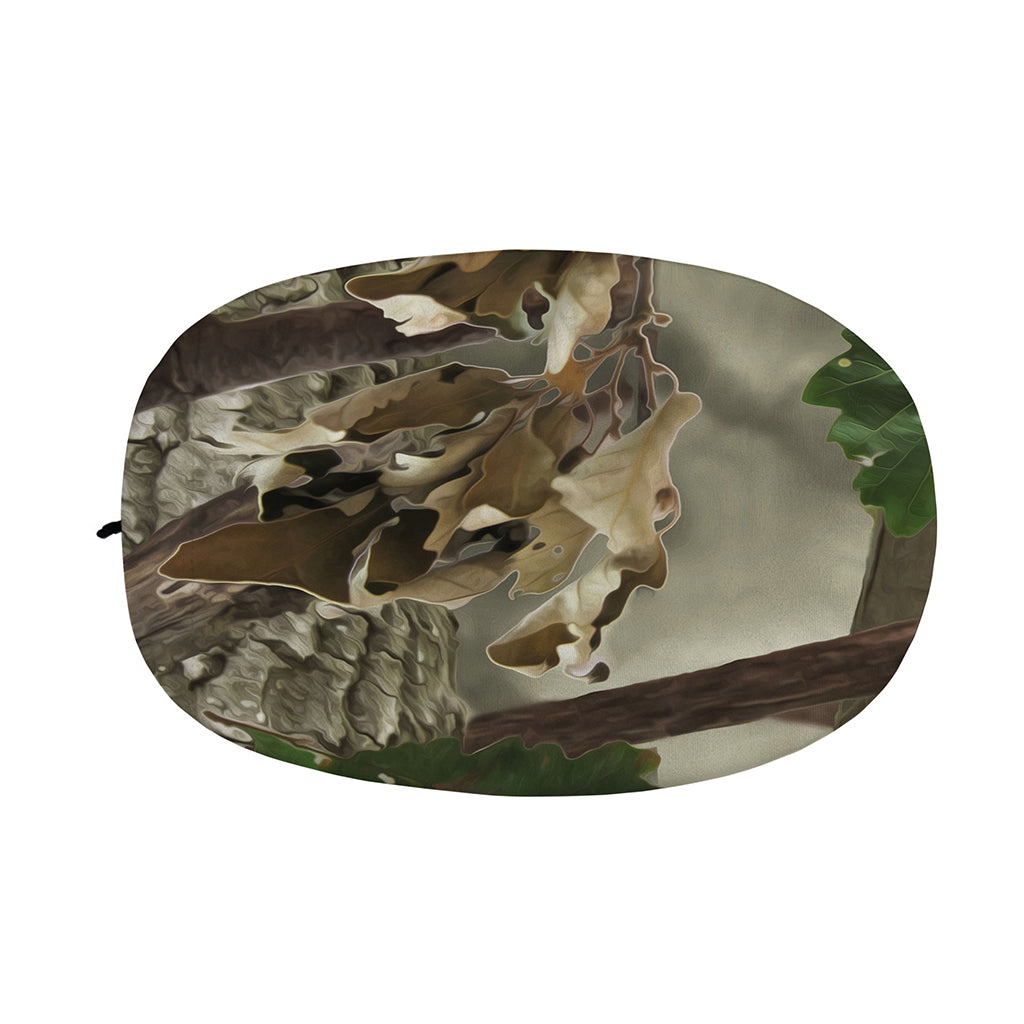 Oak Tree Hunting Camouflage Print Car Side Mirror Covers