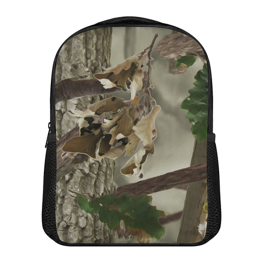 Oak Tree Hunting Camouflage Print Casual Backpack