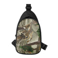 Oak Tree Hunting Camouflage Print Sling Bag