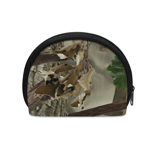 Oak Tree Hunting Camouflage Print Coin Purse