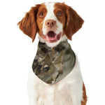 Oak Tree Hunting Camouflage Print Dog Bandana
