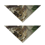 Oak Tree Hunting Camouflage Print Dog Bandana