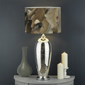 Oak Tree Hunting Camouflage Print Drum Lamp Shade