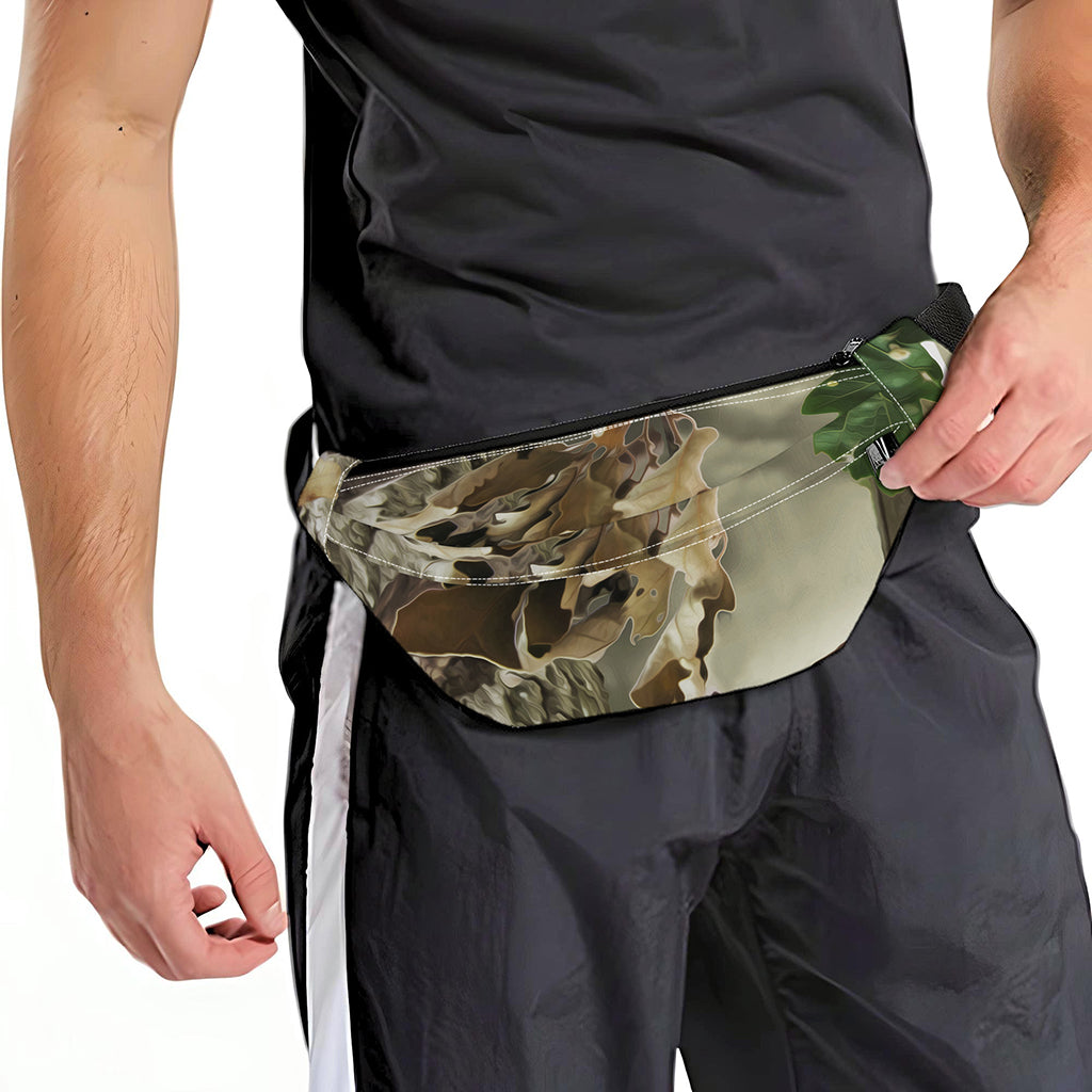 Oak Tree Hunting Camouflage Print Fanny Pack