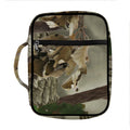 Oak Tree Hunting Camouflage Print Front Pocket Bible Bag