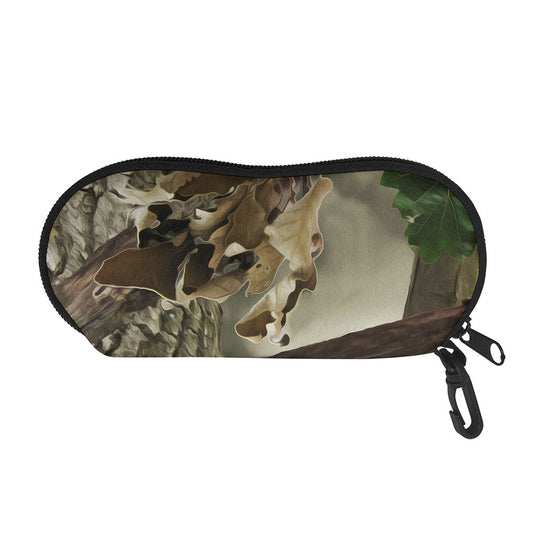 Oak Tree Hunting Camouflage Print Glasses Case