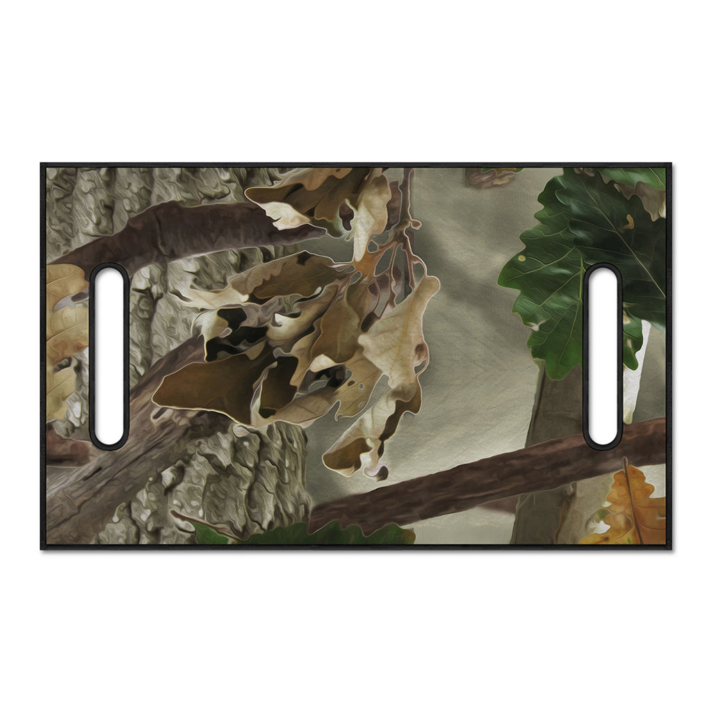 Oak Tree Hunting Camouflage Print Golf Cart Seat Cover