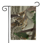 Oak Tree Hunting Camouflage Print House Flag