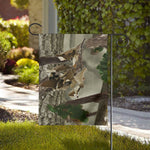 Oak Tree Hunting Camouflage Print House Flag