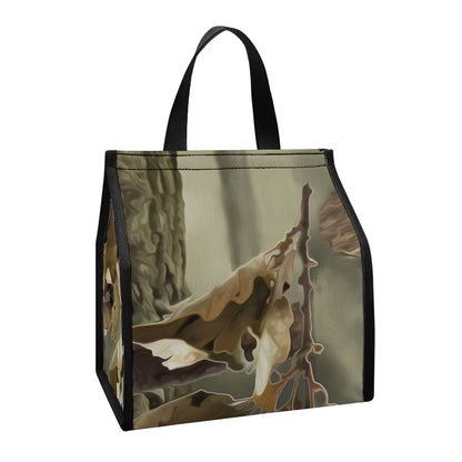 Oak Tree Hunting Camouflage Print Insulated Lunch Tote