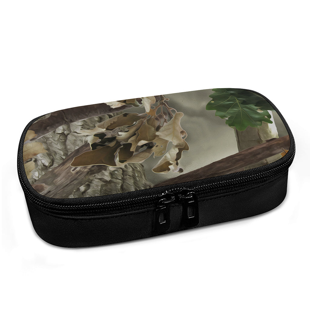 Oak Tree Hunting Camouflage Print Insulin Cooler Travel Case