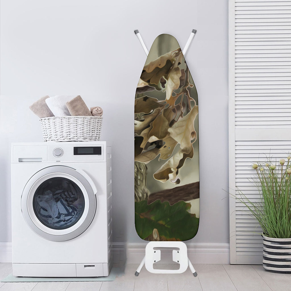 Oak Tree Hunting Camouflage Print Ironing Board Cover