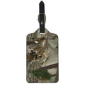 Oak Tree Hunting Camouflage Print Luggage Tag