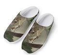 Oak Tree Hunting Camouflage Print Mesh Casual Shoes