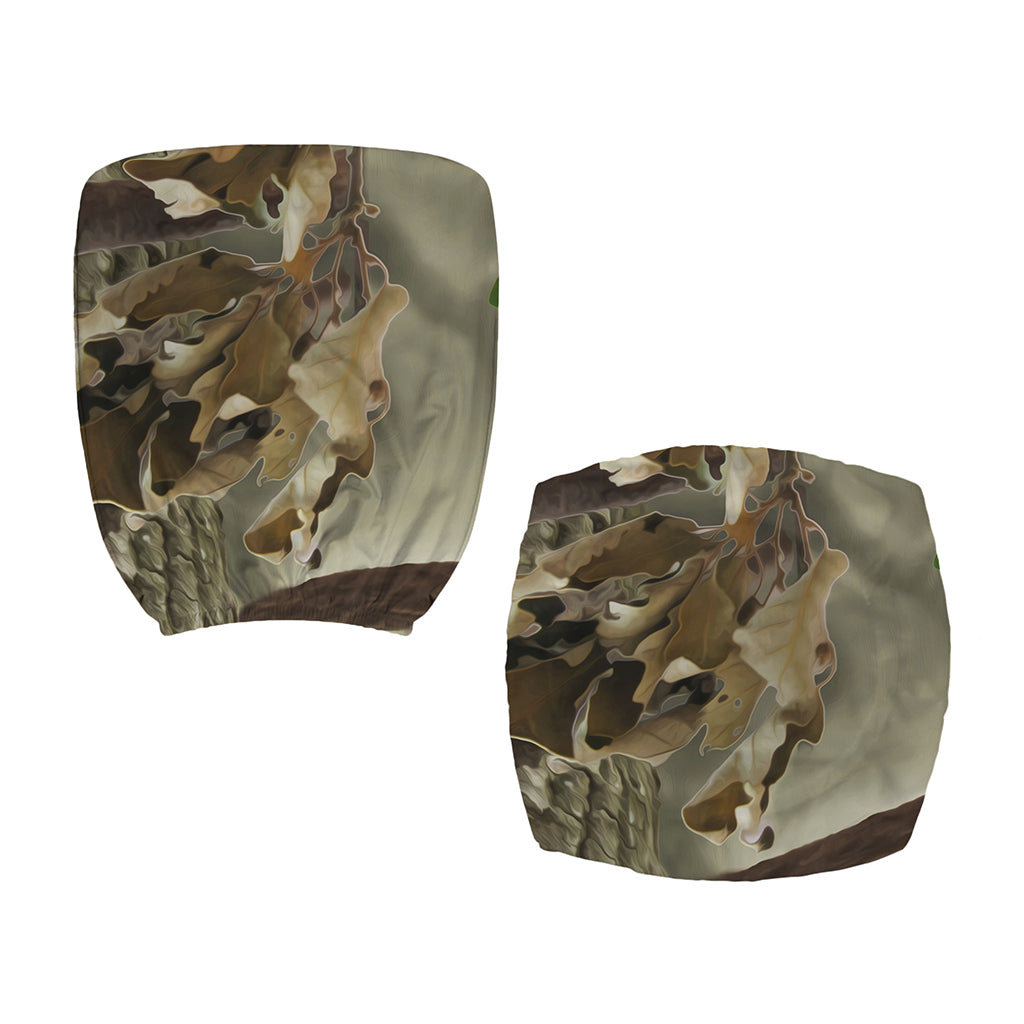 Oak Tree Hunting Camouflage Print Office Chair Cover