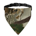 Oak Tree Hunting Camouflage Print Over The Collar Dog Bandana