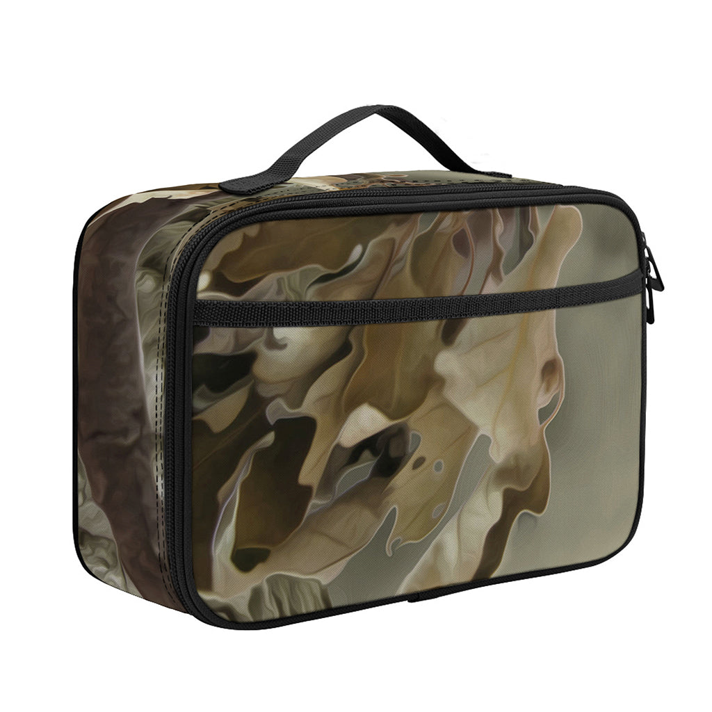Oak Tree Hunting Camouflage Print Portable Lunch Bag