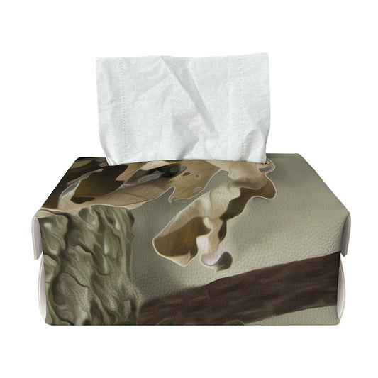 Oak Tree Hunting Camouflage Print Rectangle Tissue Box Cover