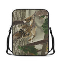 Oak Tree Hunting Camouflage Print Rectangular Crossbody Bag