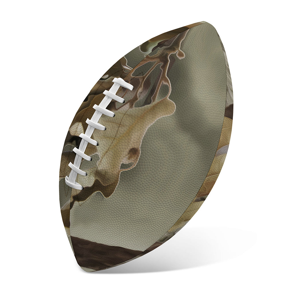 Oak Tree Hunting Camouflage Print Rugby Ball